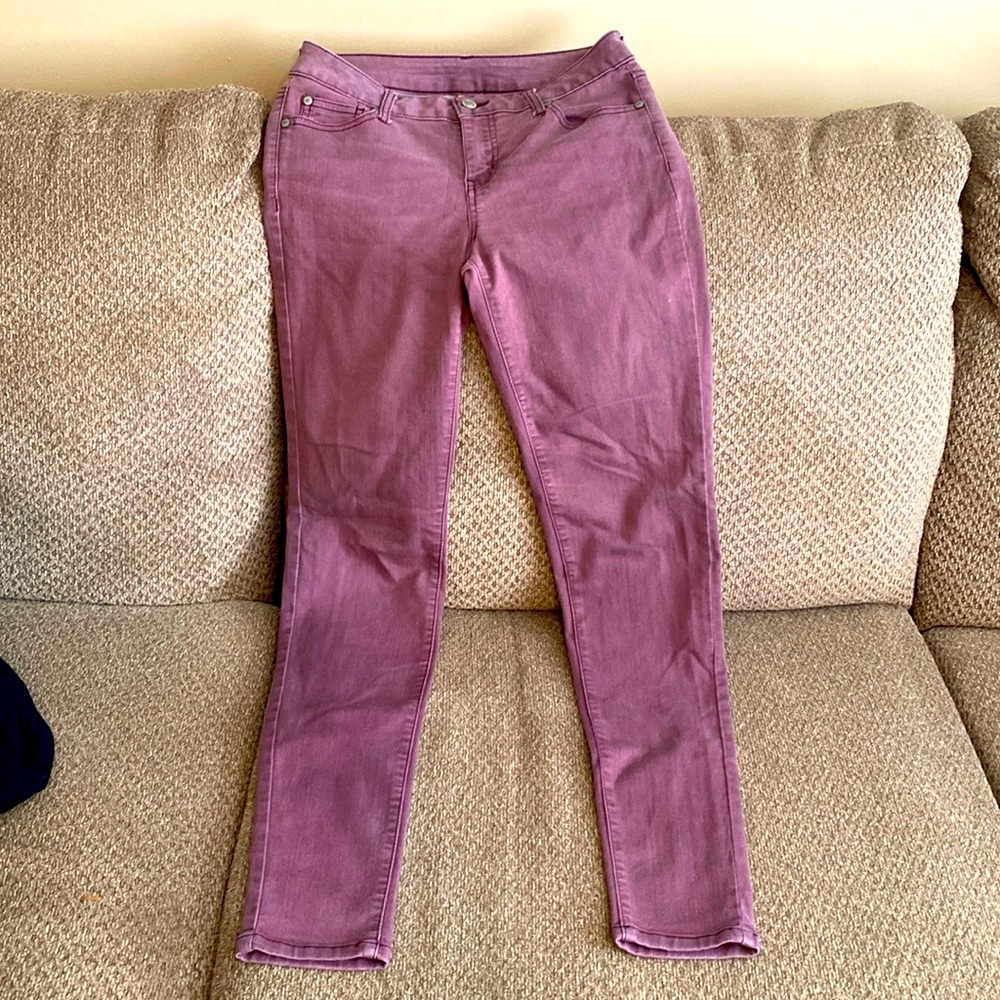 Altered State dusty pink soft stretchy jegging